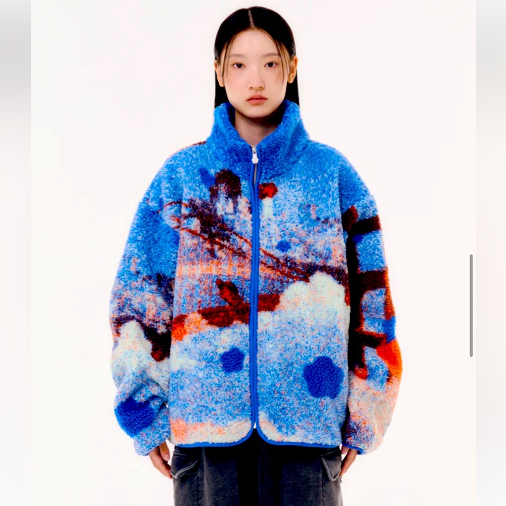 Sundae School Blue and Orange Jacket